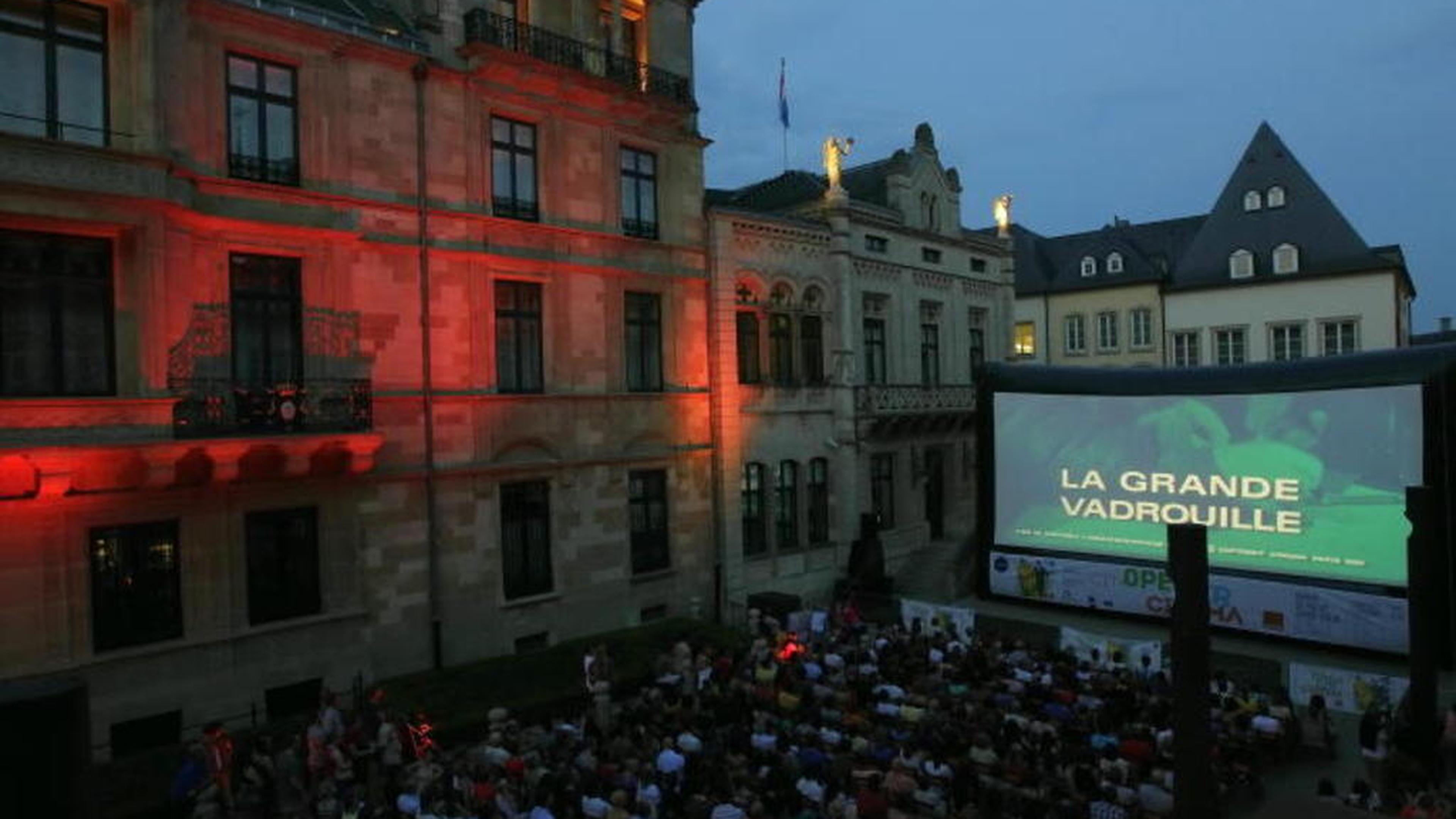 Watch your favourite movies under the stars in Luxembourg City